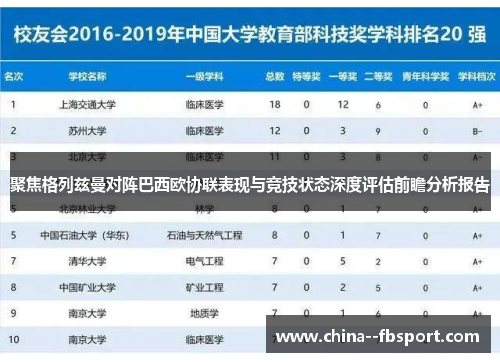 聚焦格列兹曼对阵巴西欧协联表现与竞技状态深度评估前瞻分析报告 聚焦格列兹曼对阵巴西欧协联表现与竞技状态深度评估前瞻分析报告